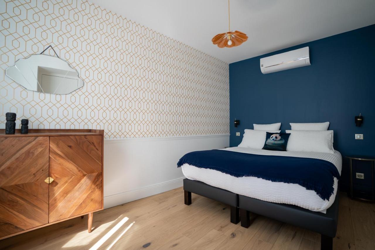 Krafft, Centre Ville, Climatise, Baignoire Double - La Cle Des Sacres Reims Exterior foto
